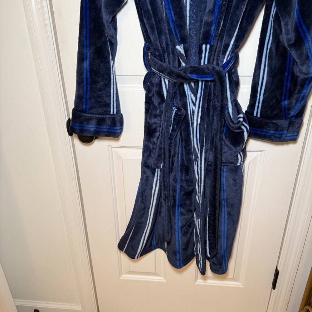 Joe Boxer Striped Robe - Picture 3 of 7